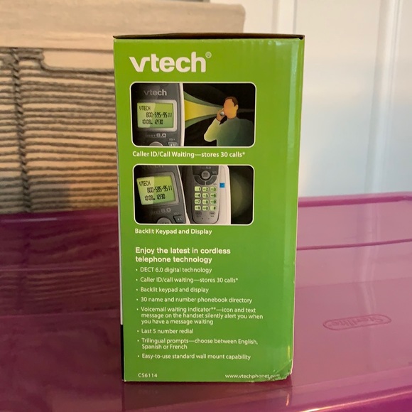 Vtech Cordless Telephone. - Picture 2 of 3